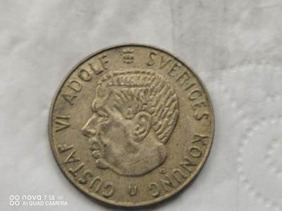 银币 - 1966年瑞典1克郎银币