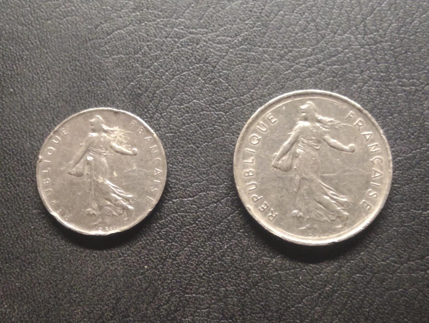 荟藏特别场次第十期——“社长的硬币堆” 法国1+5法郎