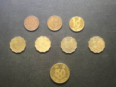 荟藏特别场次第九期——“社长的硬币堆” - 香港硬币八个