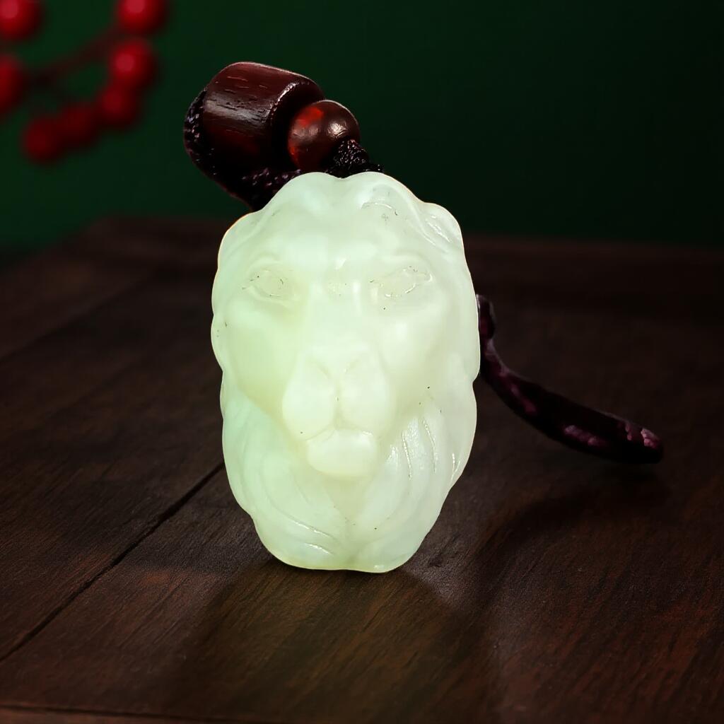 碧月说宝.君子怀瑾·当代和田玉清风专场(四) 和田黄玉狮子王