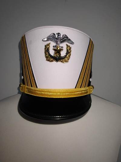 蜀地medal徽章收藏 春季精品拍场 - 韩军 海军军校生礼服桶帽