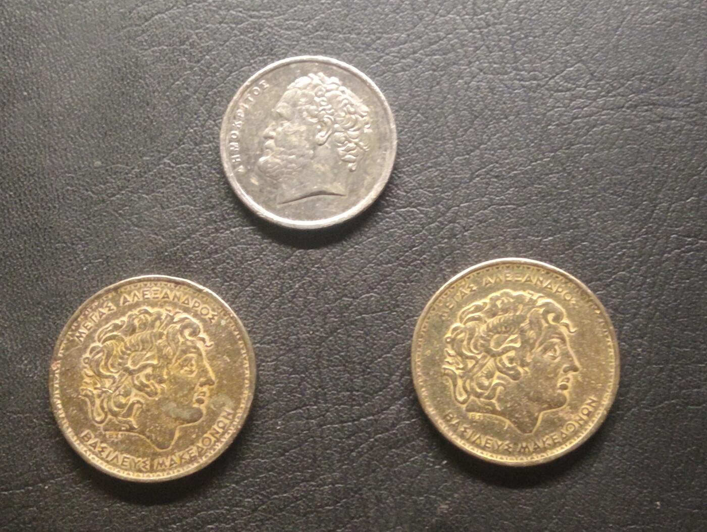 荟藏特别场次第十期——“社长的硬币堆” 希腊硬币批量三个