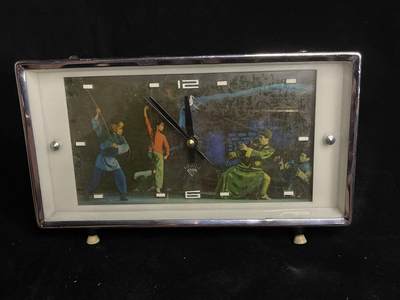 红藏专场 - 七十年代白毛女题材闹钟