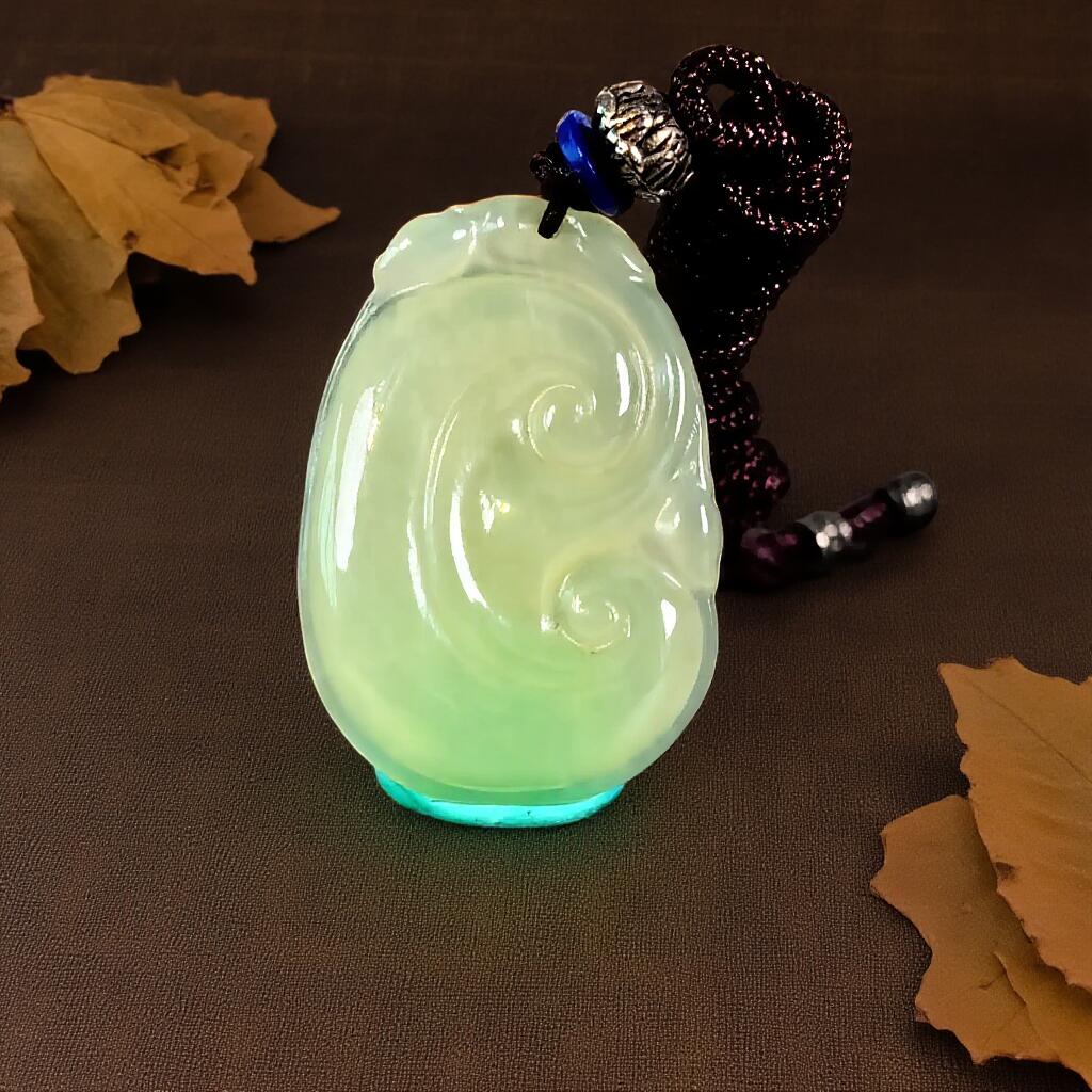 碧月说宝.君子怀瑾·当代和田玉清风专场(四) 和田黄玉如意挂坠