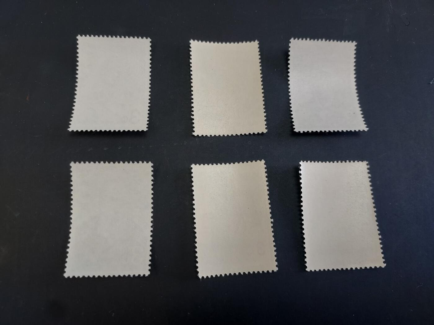 博彦收藏    3月25日 8点 外国邮票专场 琉球邮票 6枚，上品