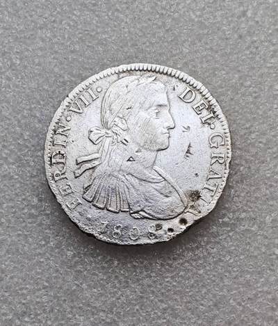 瓶子🏺第233期拍卖会 - 1808年斐迪南七世过渡版用的是1809年本人头像版发现极短磕碰严重点