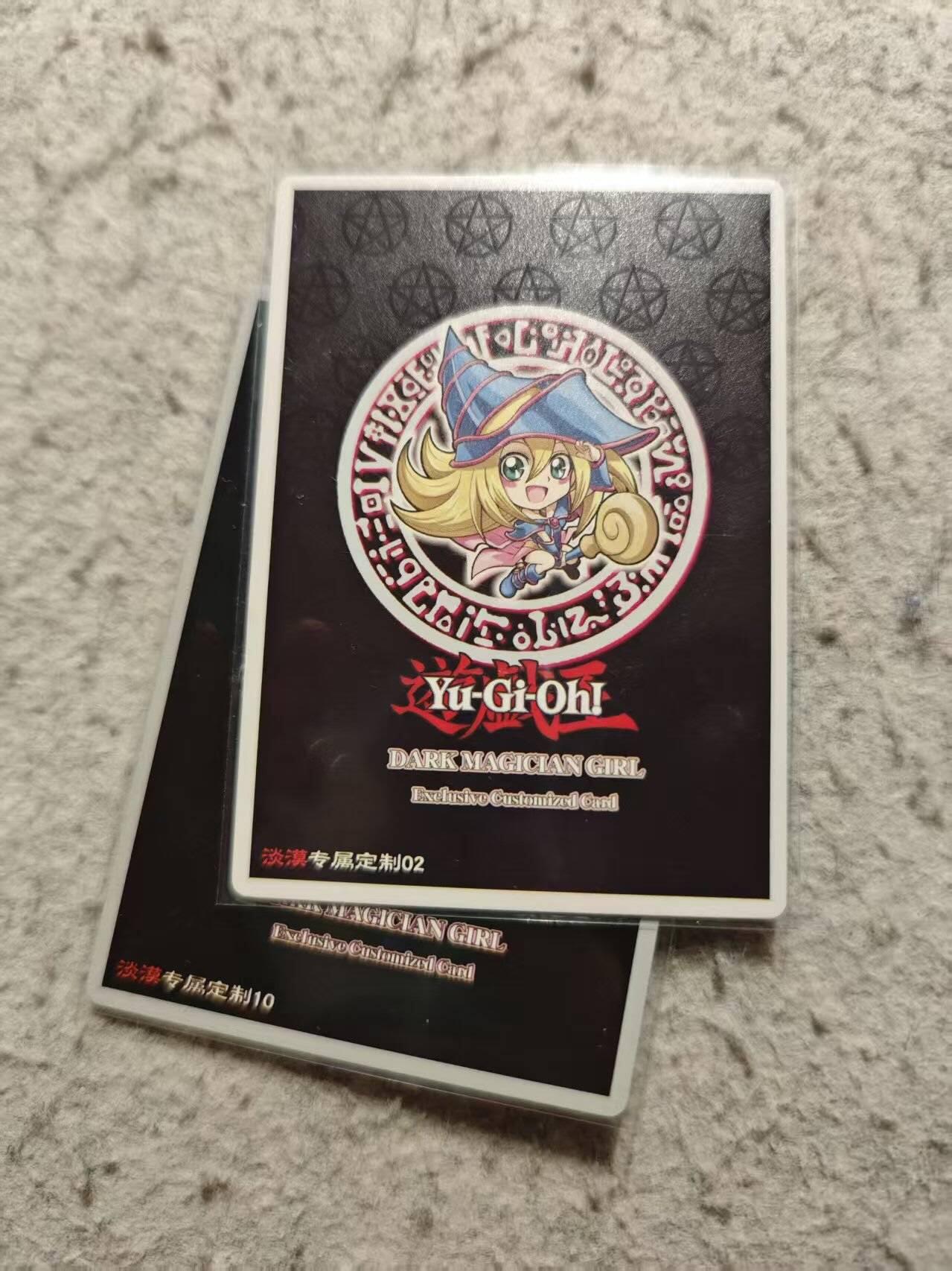 龙虎卡牌-七九场（满200元包邮，无佣金，每周六结拍，欢迎送拍） 粗闪2张 奇点 女黑魔导