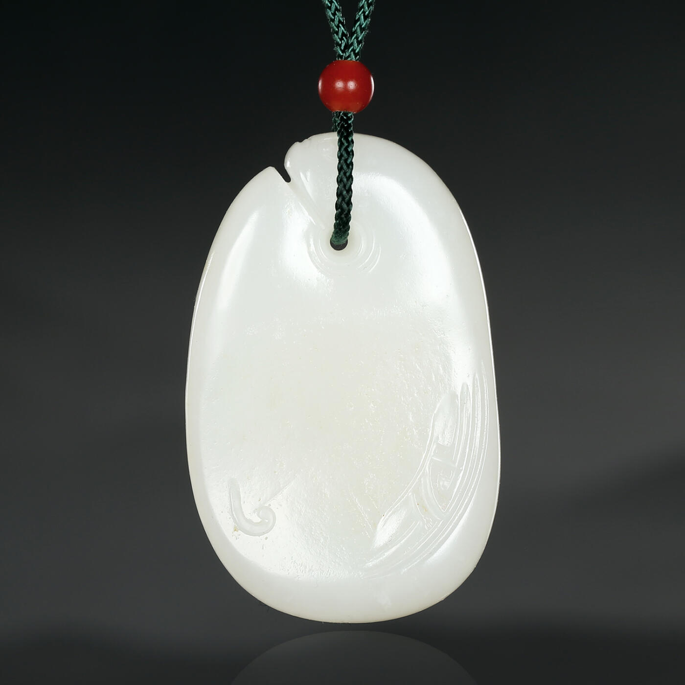 碧月说宝.君子怀瑾·当代和田玉清风专场(三) 洒金皮和田玉博古纹平安牌