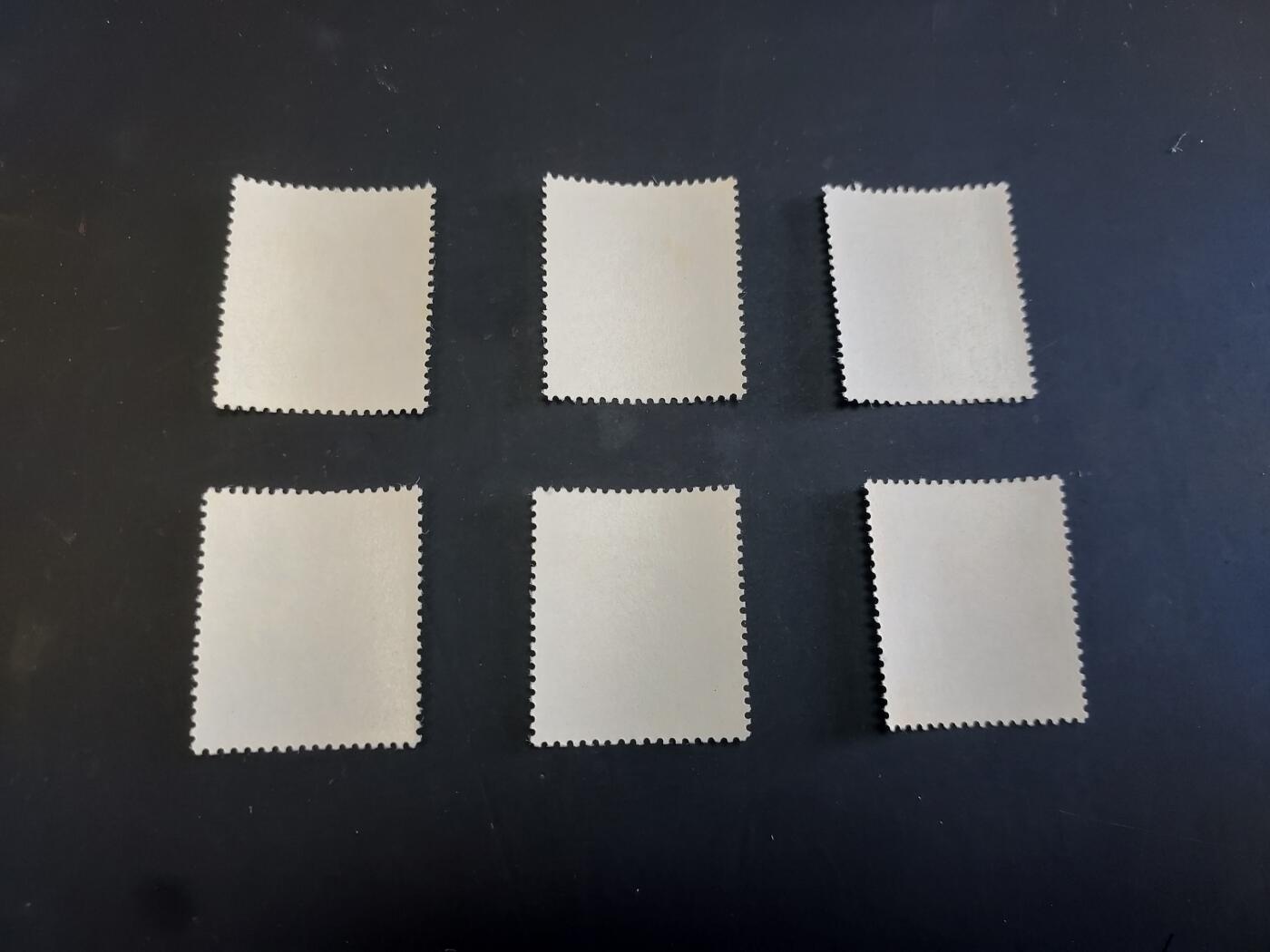 博彦收藏    3月25日 8点 外国邮票专场 琉球邮票 6枚，上品