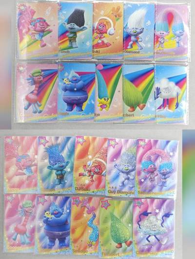 龙虎卡牌-七九场（满200元包邮，无佣金，每周六结拍，欢迎送拍） - 20张全 卡游梦工厂一-二弹 URT魔发精灵 一套 