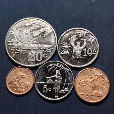 【全场包邮】纯粹捡漏拍512场 - 托克劳2012年清年份5枚套币