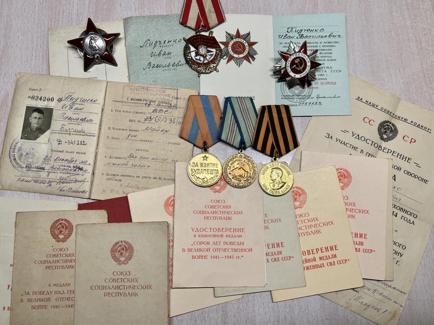 大猫徽章拍卖 第290期 苏联红旗红星套 档案齐全 轰炸航空团指挥员