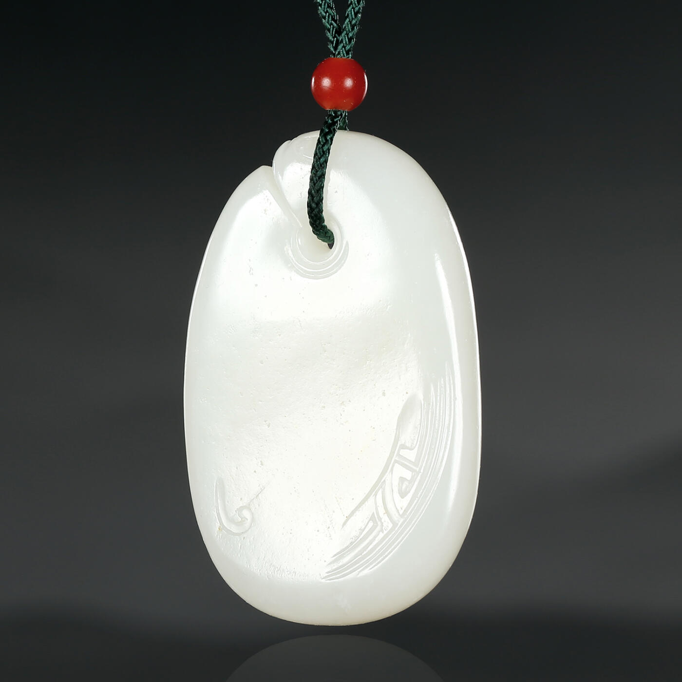 碧月说宝.君子怀瑾·当代和田玉清风专场(三) 洒金皮和田玉博古纹平安牌