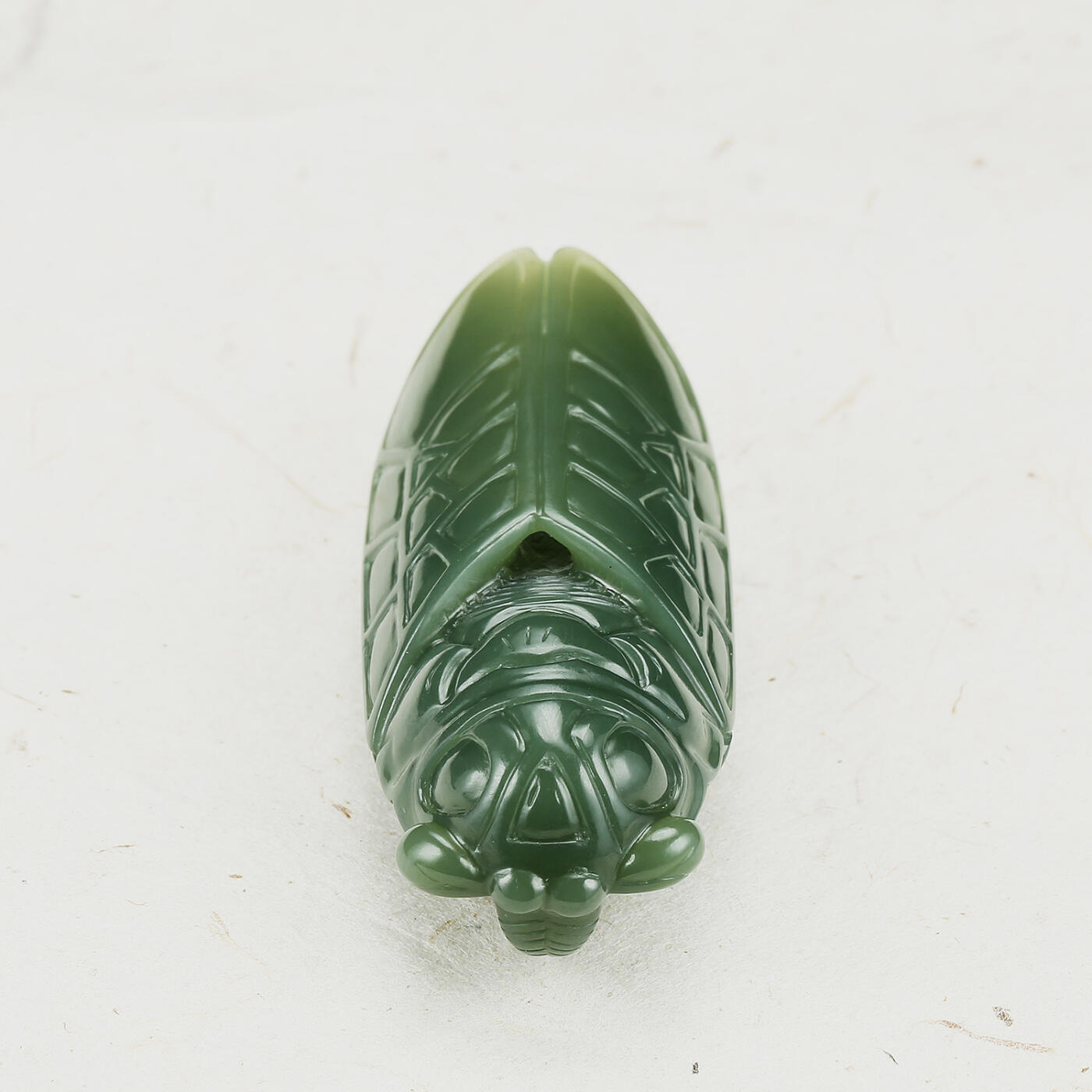 碧月说宝.君子怀瑾·当代和田玉清风专场(三) 一细高油和田玉青玉一鸣惊人佩