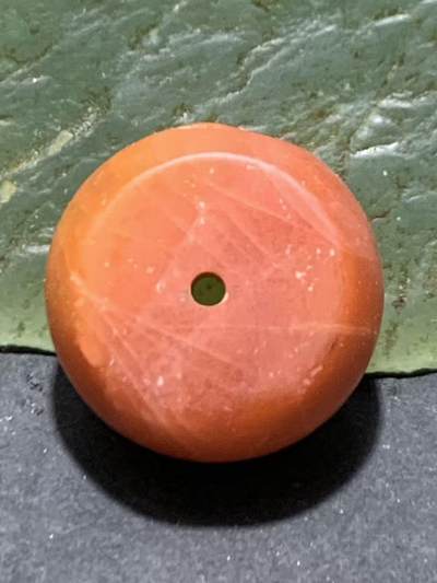 亚光保山南红玛瑙通货墩子一个， - 亚光保山南红玛瑙通货墩子一个，