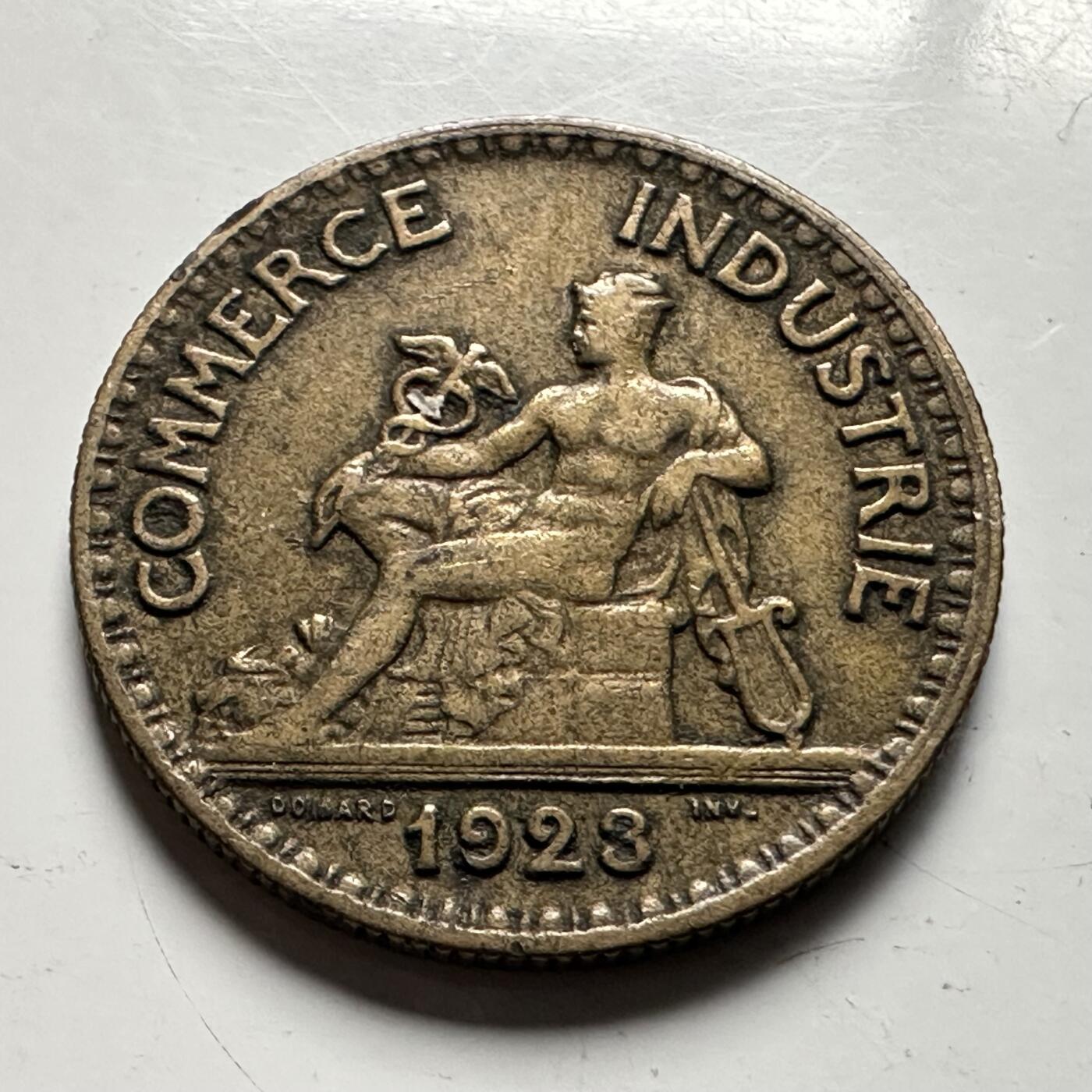 🌹外币初藏🌹🐯2026年第32场   每周二四六晚8️⃣点 接代拍 法国1923年50分