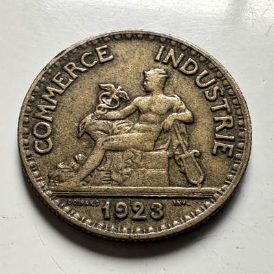 🌹外币初藏🌹🐯2026年第32场   每周二四六晚8️⃣点 接代拍 - 法国1923年50分