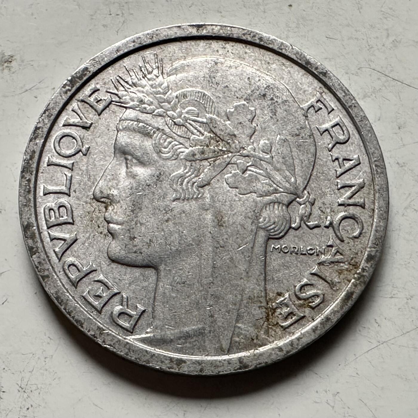 🌹外币初藏🌹🐯2026年第32场   每周二四六晚8️⃣点 接代拍 法国1945年一法郎