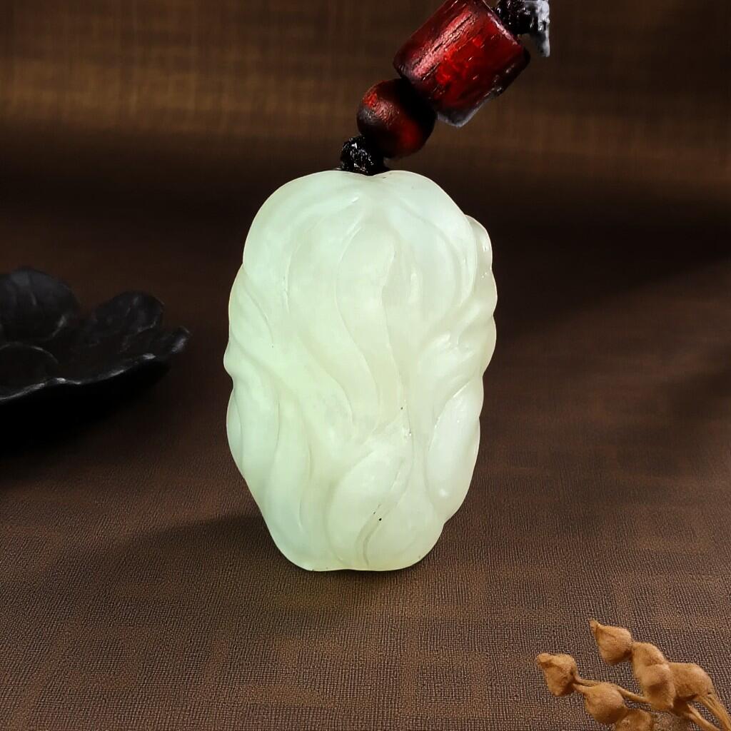 碧月说宝.君子怀瑾·当代和田玉清风专场(四) 和田黄玉狮子王