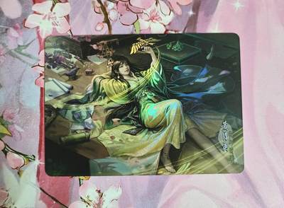 龙虎卡牌-七九场（满200元包邮，无佣金，每周六结拍，欢迎送拍） - 磨砂彩闪 三国 黄月英