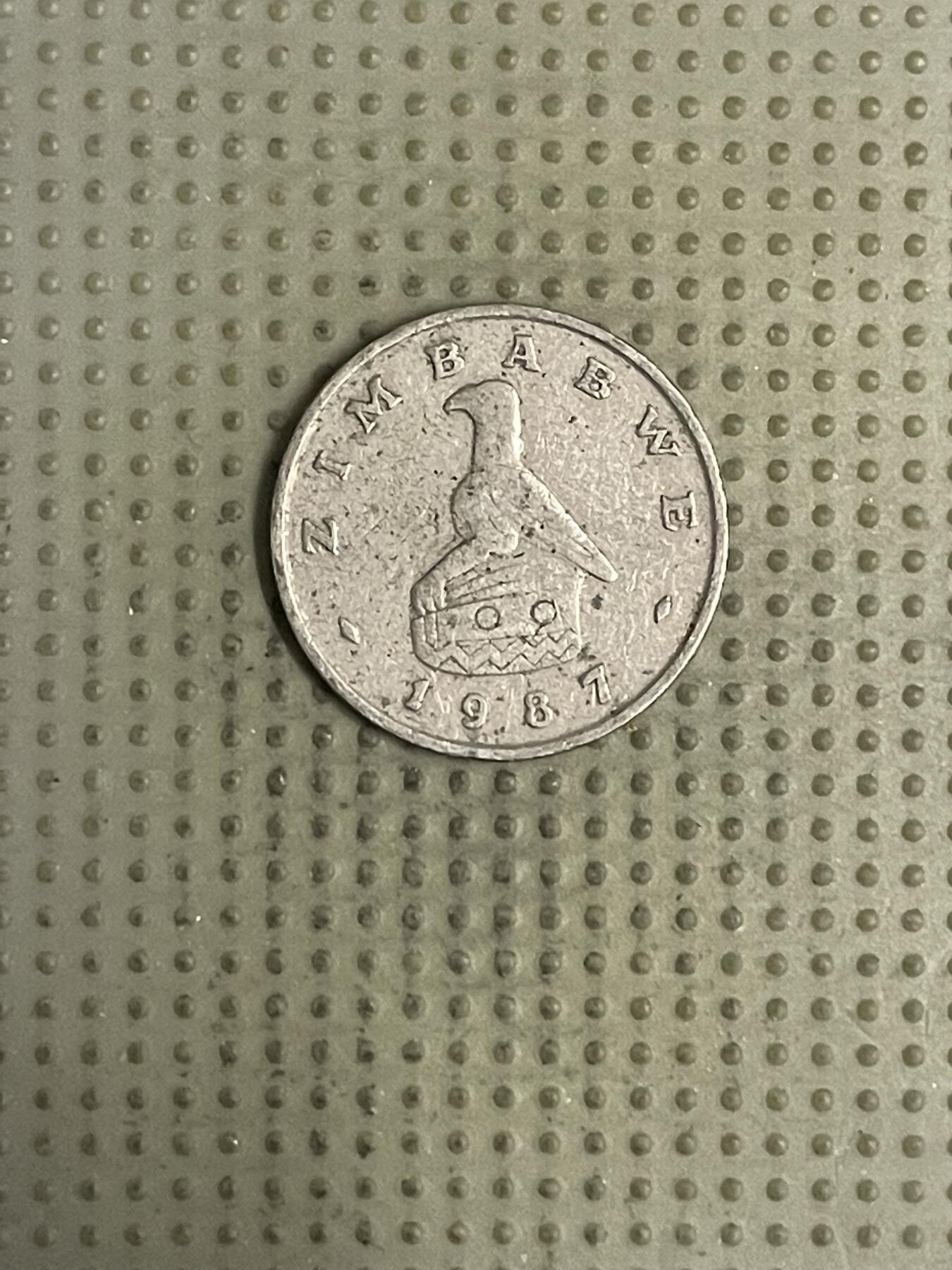 2026年第36场各国散币拍卖（总第186场） 津巴布韦1987年10分