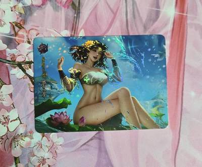 龙虎卡牌-七九场（满200元包邮，无佣金，每周六结拍，欢迎送拍） - 折光彩闪 鸡腿洛衣三国 曹节