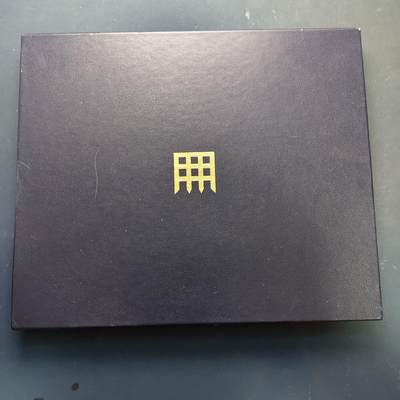 【全场包邮】纯粹捡漏拍515场 - 库克群岛2007年1元女王钻石婚彩色精制镀金克朗纪念币12枚官方盒装套币