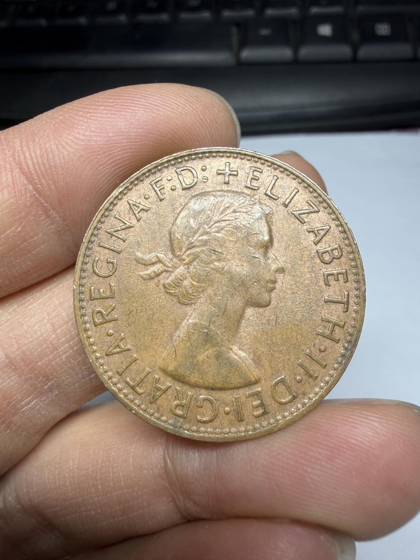 2026年集古藏今外币拍卖第三期-第6场—（总第316拍），可以寄存60天，满160元包邮。 1960年澳大利亚1便士