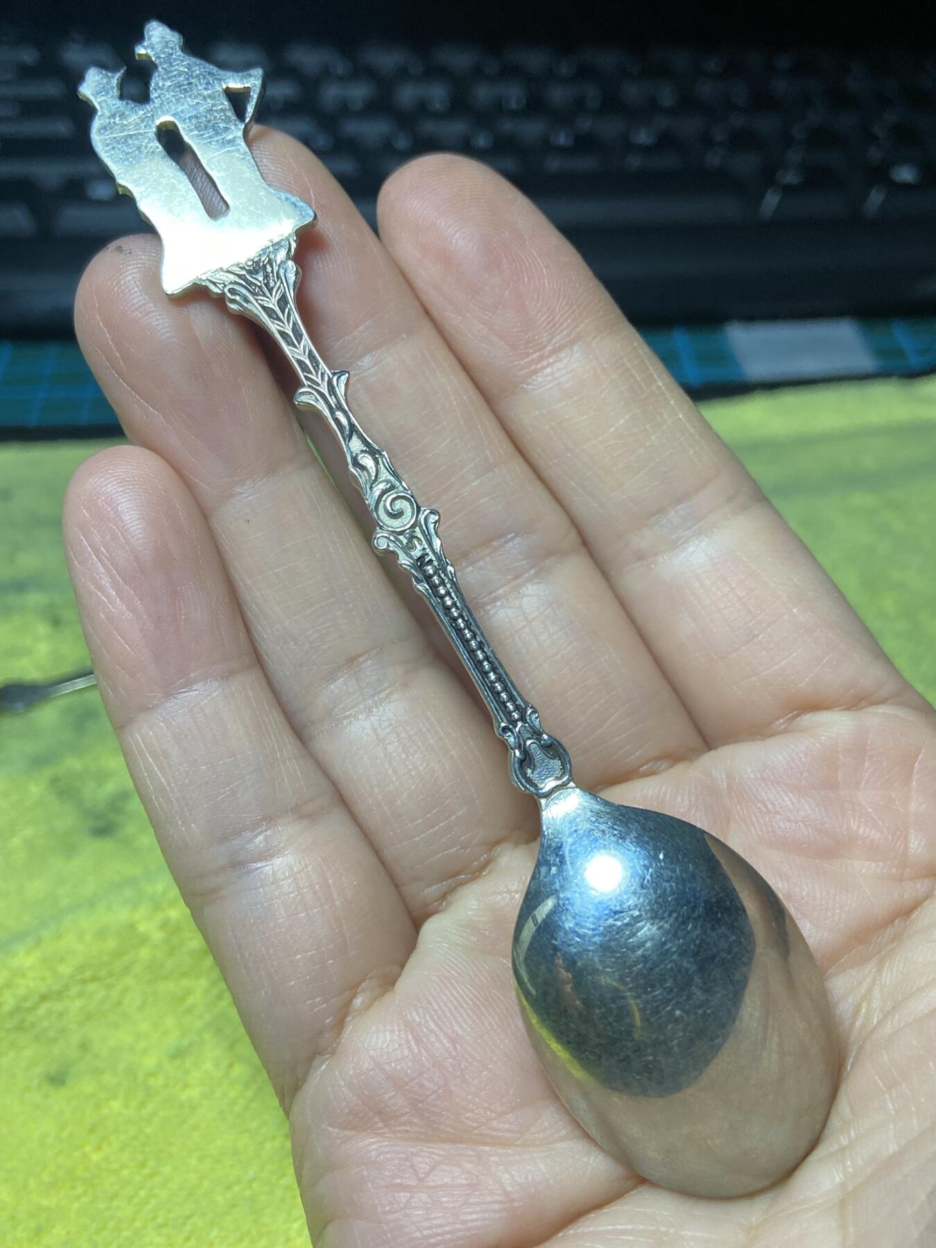 2026年第三十七场(总第二百零六场）德紧纸币特拍场(佣金3%，最低1元) 骑士形状勺柄咖啡勺