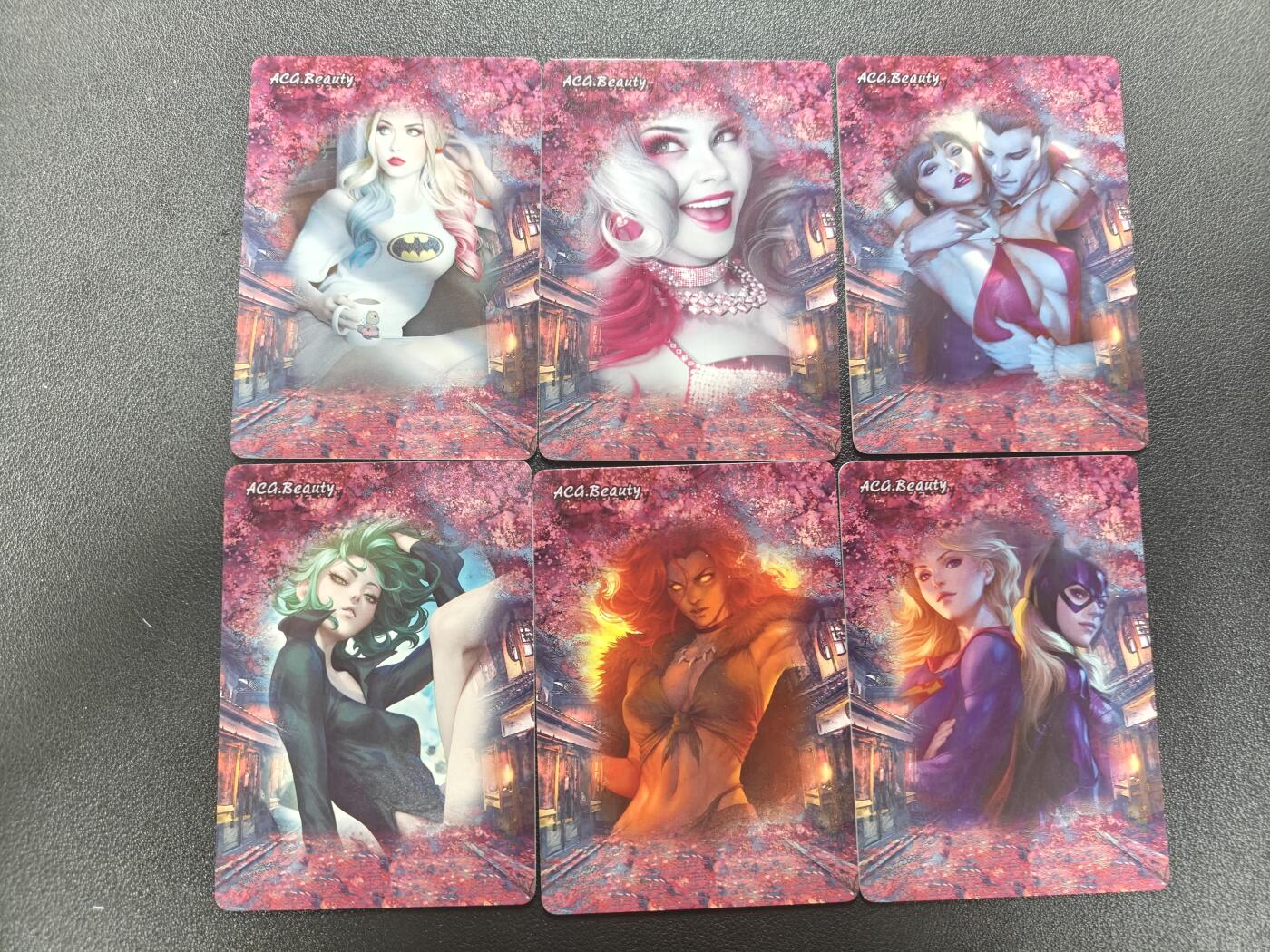 天玑星卡拍第181期《3.26周四截拍》持续收拍收评中 满赠卡需备注 燎原卡牌 ACG美女 粗闪 六张 自制卡