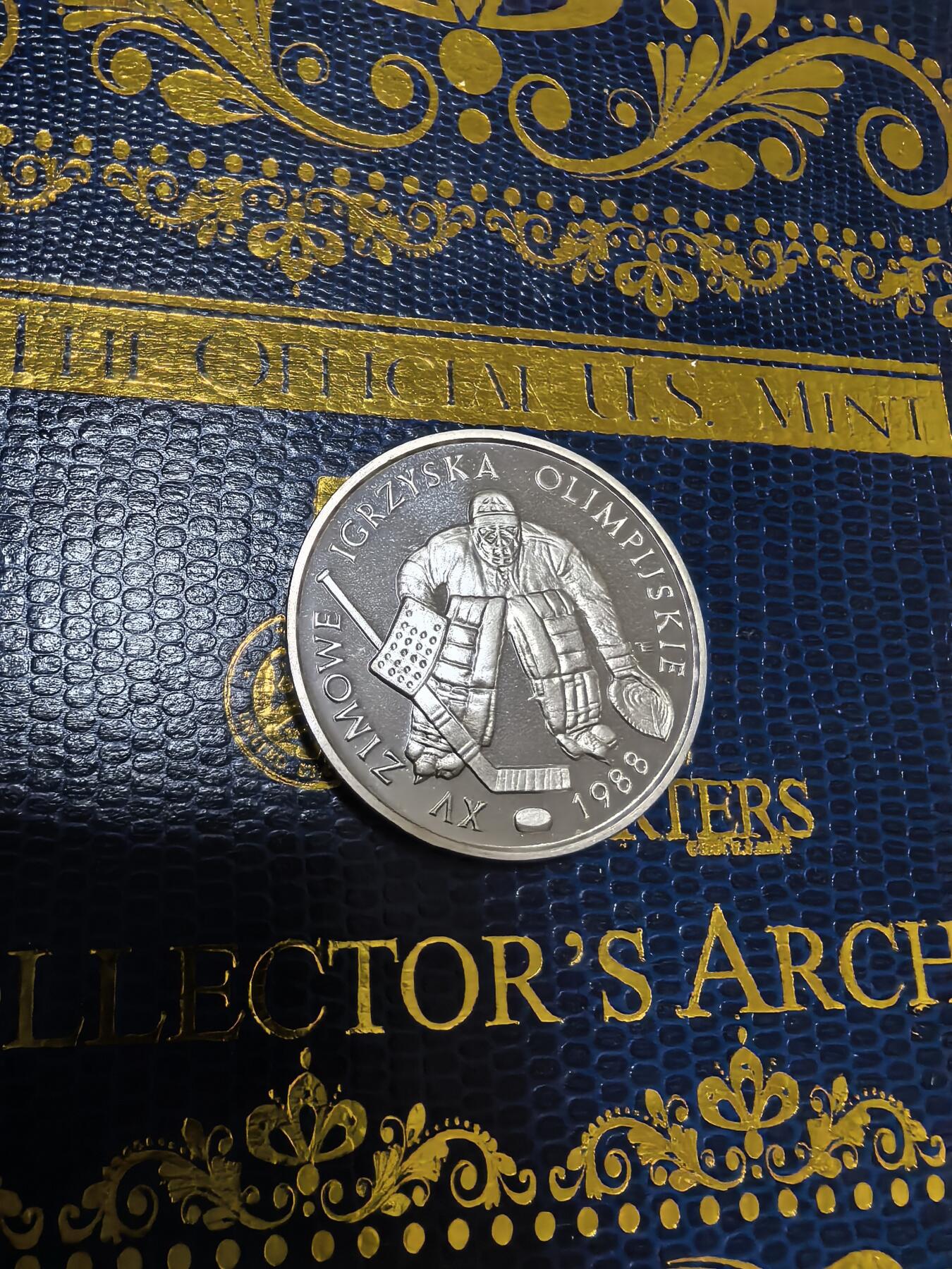 长老汇马年精选第十二场拍卖 1987波兰冬奥500兹罗提精制银币，16.5克750银，克书40美金