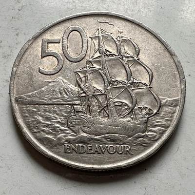 🌹外币初藏🌹🐯2026年第32场   每周二四六晚8️⃣点 接代拍 - 新西兰1967年50分 c