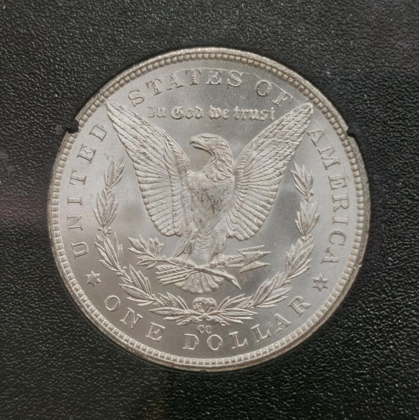 博洋堂“芳菲春韵”3月精品大拍专场暨第166期（全场包邮） NGC MS65 美国1883 CC 摩根银币 稀有卡森厂 GSA绝版大封装 高分难得 车轮转光