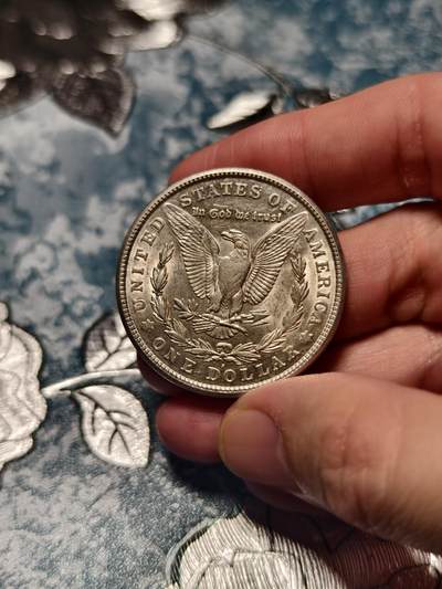 抚柳草堂-第二十六期章牌钱币  奖章勋章 满百包邮 放漏专场 1921美国摩根1美元大银币 重26.8g 状态非常好底板丝滑压力十足细节也很棒 几乎没有磨损