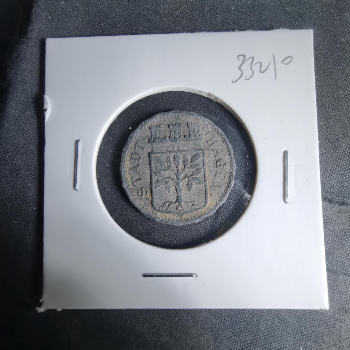 沼泽如烟--第1033场 1918年10芬尼紧急代币