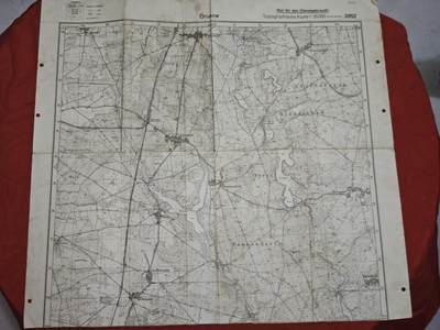 橙子收藏第六期 - 德波边境二战时期地图  格鲁诺（Grunow）及周边（米克斯多夫、大/小布里森等）位于德国勃兰登堡州东部乌克马克县，紧邻二战时期的德波边境，地处柏林东北部、德波走廊西侧，是东线边境的战略缓冲与交通节点，也是德军东线防御的重要外围区域。