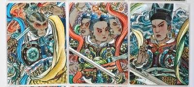 白泽卡牌限时场拍卖第1期 - 2025 山衡一述 三大反骨仔 3张粗闪