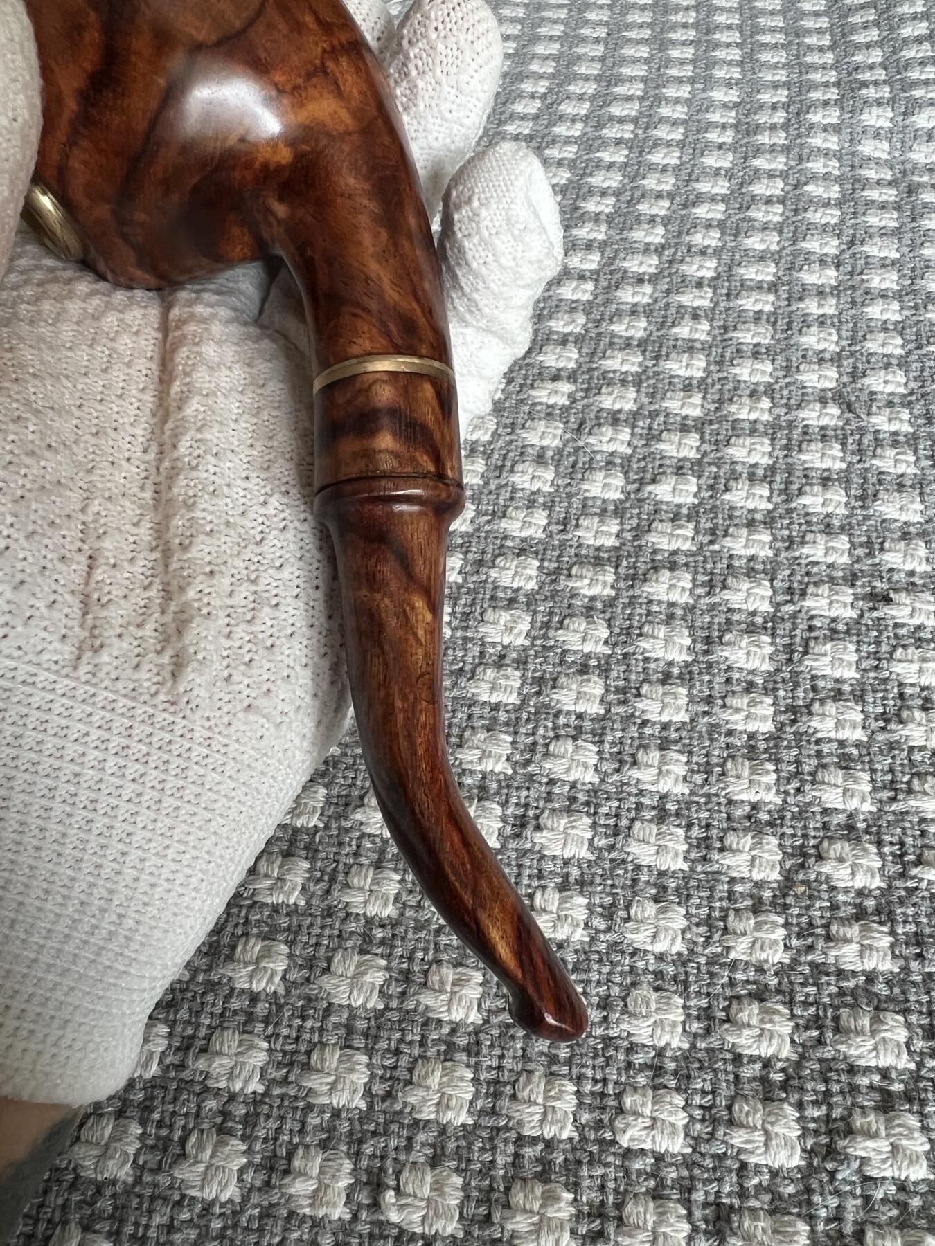 零元拍：海南黄花梨烟斗