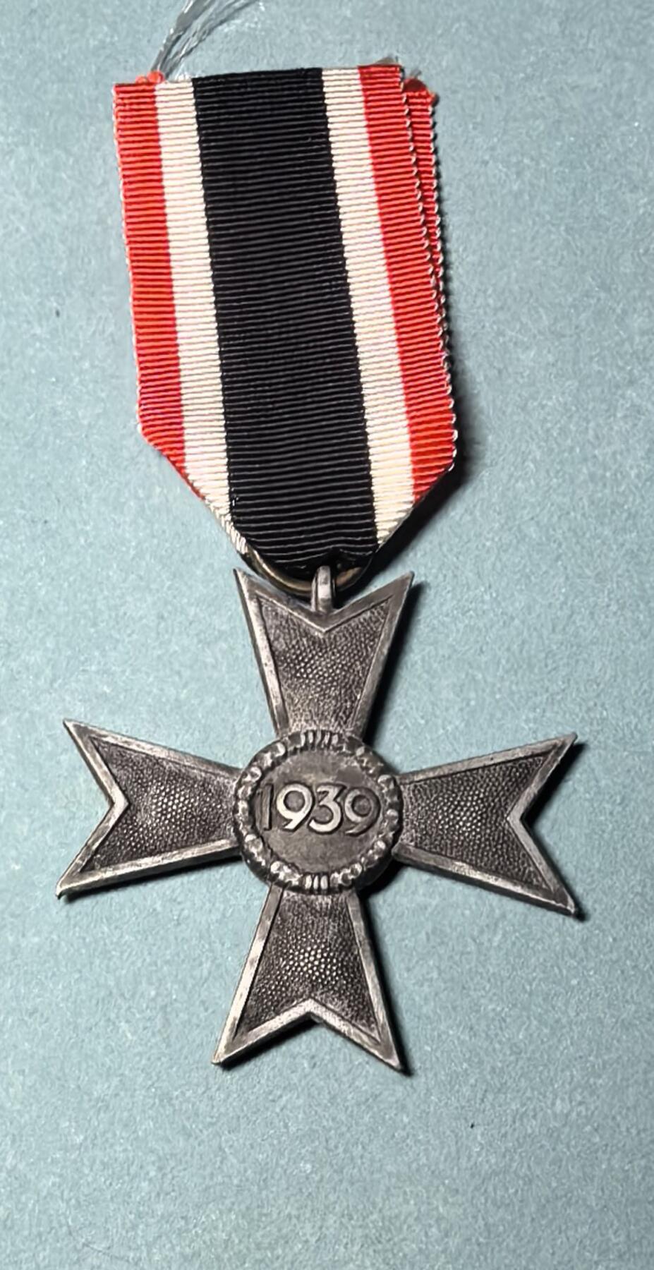 盛世勋华——号角文化勋章邮票专场拍卖第309期 德国（1939）二级无剑战功十字勋章