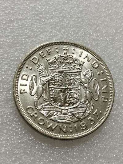 天下钱庄专场欢迎参拍 - 英国乔治六世登基克朗银币