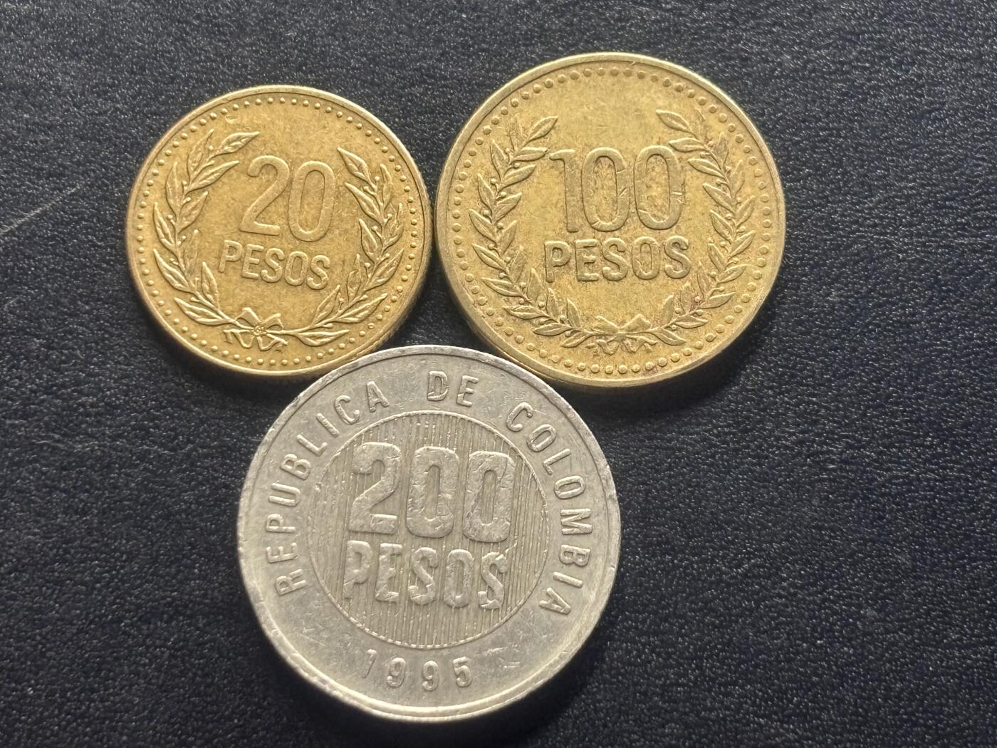 邮泉阁限时拍卖第四十三场（硬币在国外。请付邮费6元。） 哥伦比亚3枚