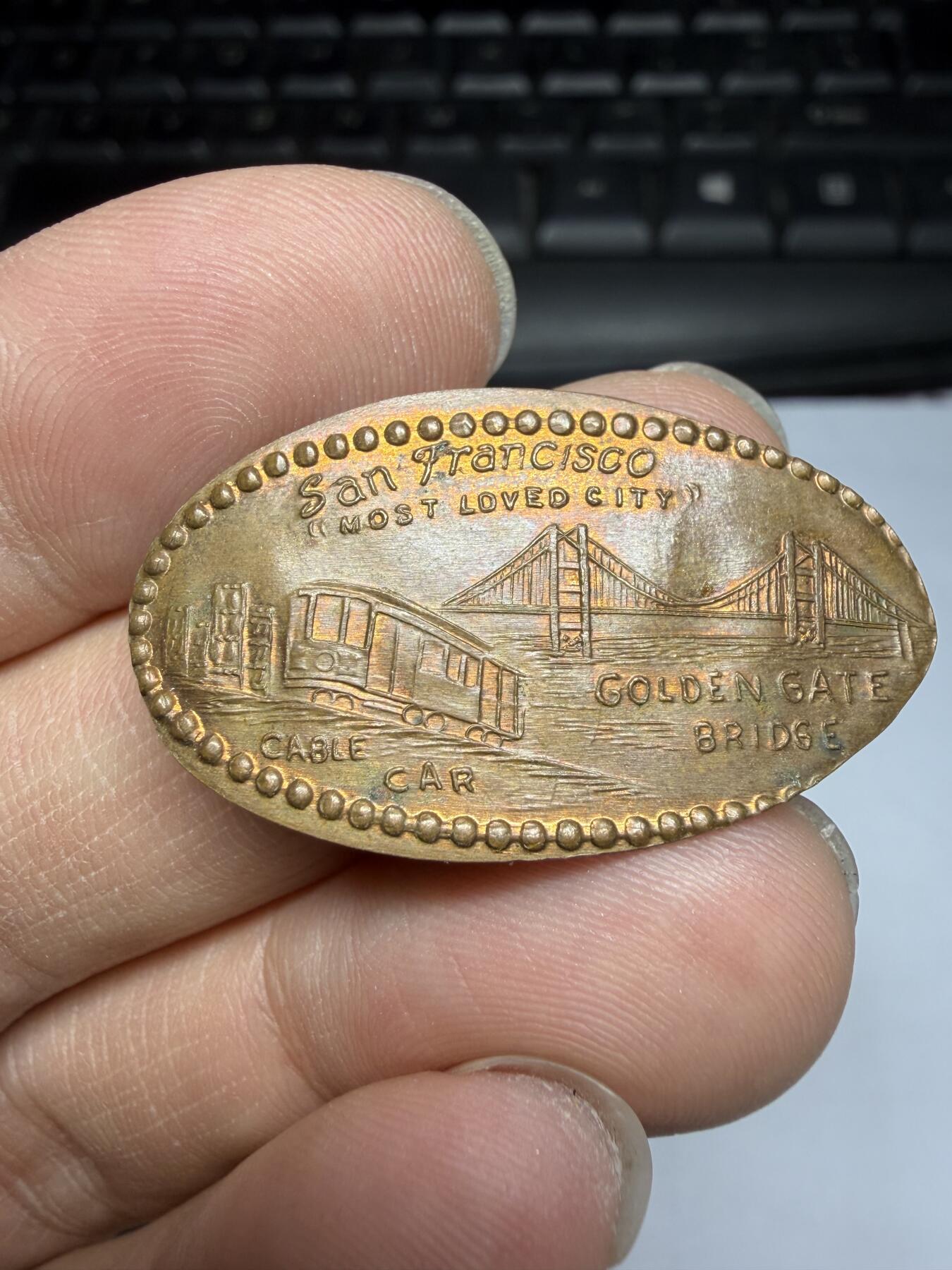 2026年集古藏今外币拍卖第三期-第6场—（总第316拍），可以寄存60天，满160元包邮。 美分制作的纪念章