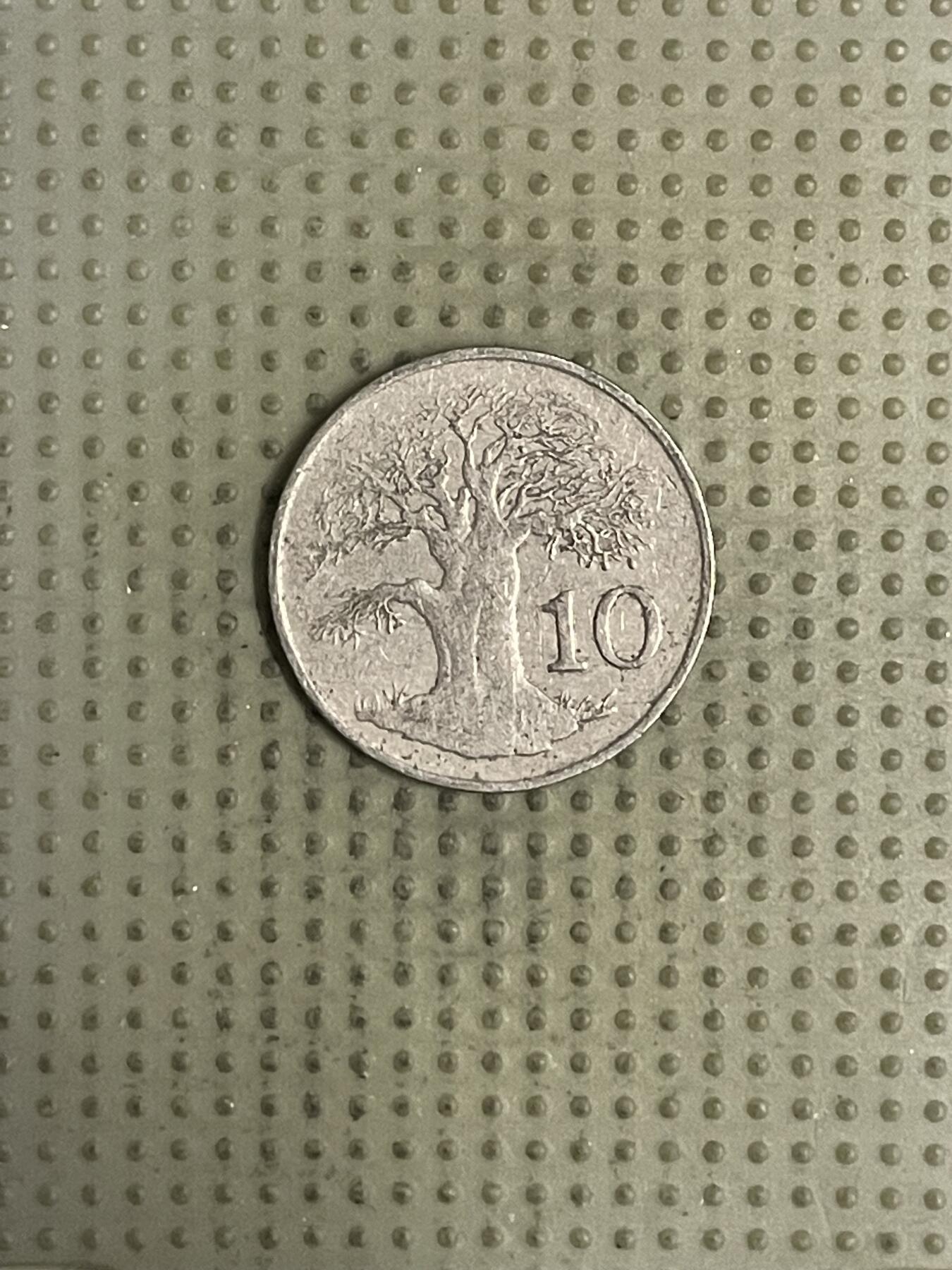 2026年第36场各国散币拍卖（总第186场） 津巴布韦1987年10分