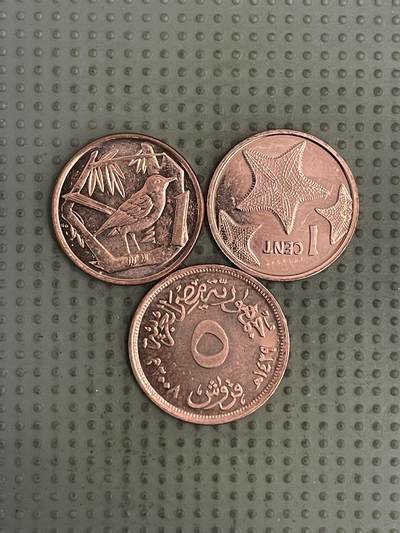 2026年第36场各国散币拍卖（总第186场） - 散币3枚