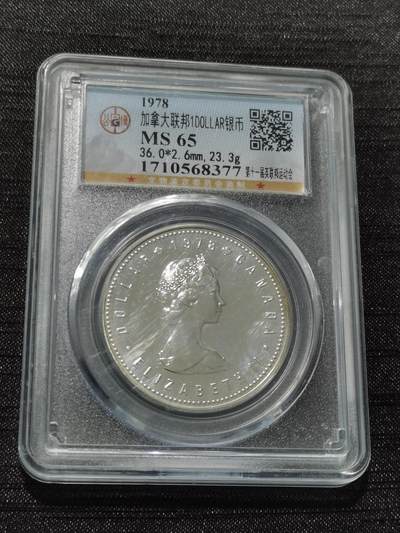 天下钱庄专场欢迎参拍 - 加拿大1加元银币