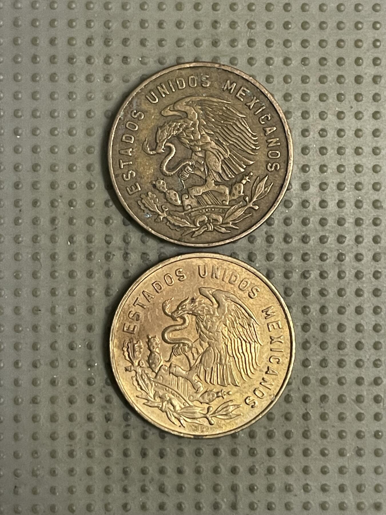 2026年第36场各国散币拍卖（总第186场） 墨西哥5分2枚