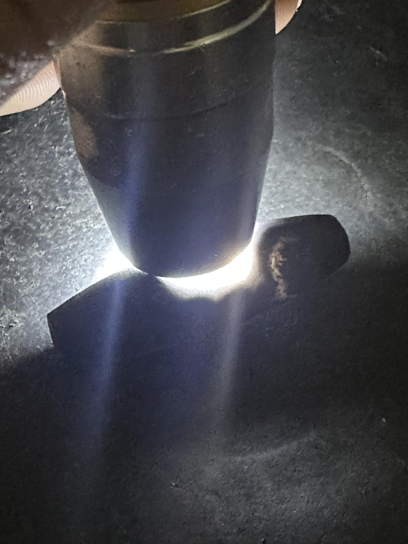 亚光蓝玉髓原皮天眼纹九眼页岩天珠一颗！