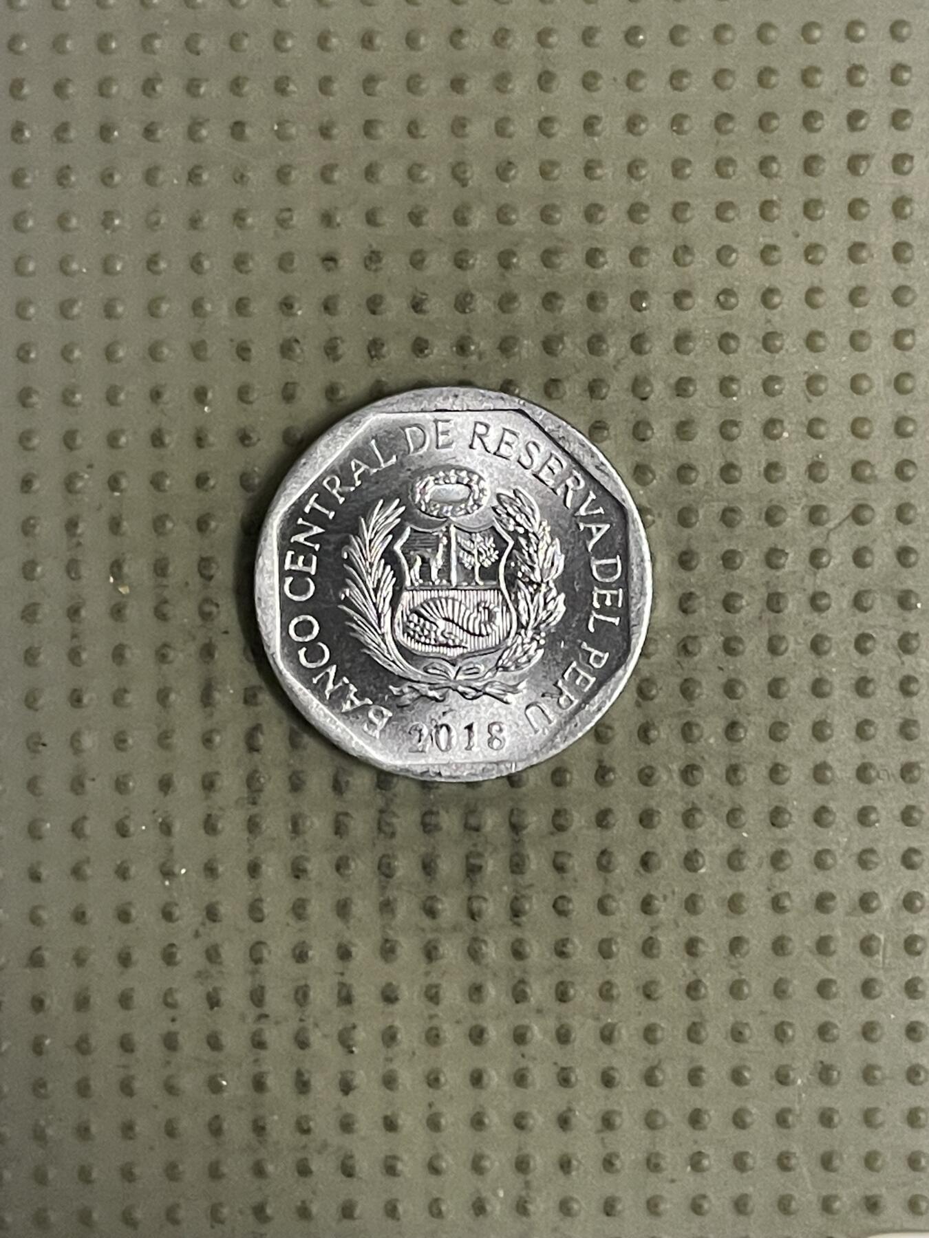 2026年第36场各国散币拍卖（总第186场） 秘鲁2018年5分