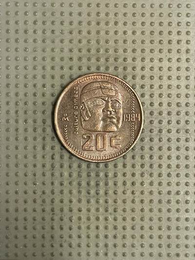 2026年第36场各国散币拍卖（总第186场） - 墨西哥1984年20分