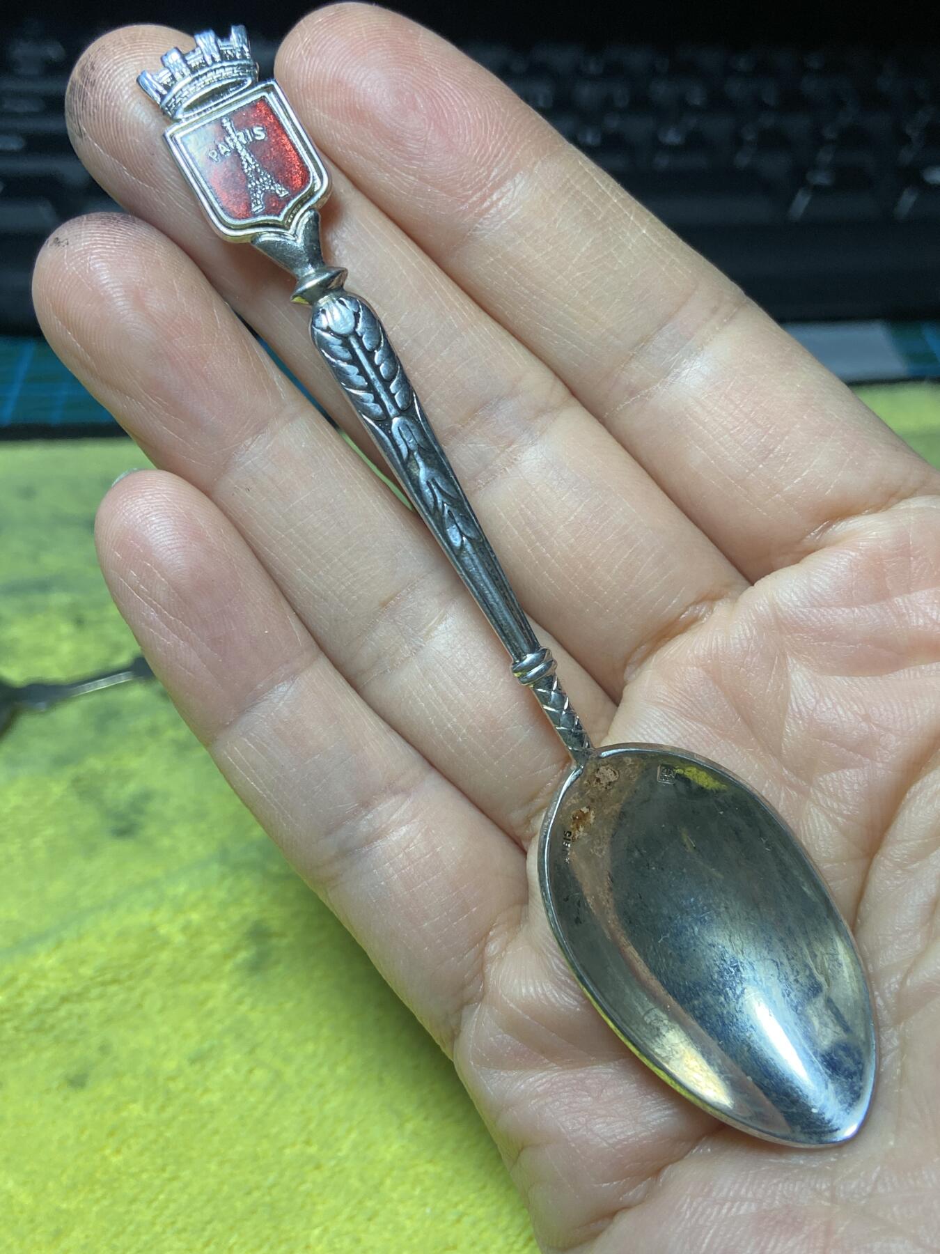 2026年第三十七场(总第二百零六场）德紧纸币特拍场(佣金3%，最低1元) 法国🇫🇷埃菲尔铁塔主题咖啡勺